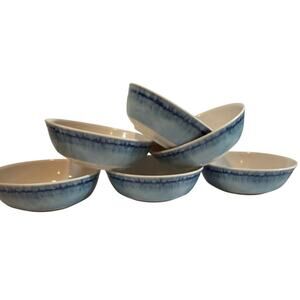 AELS Melamine Dinnerware Set of 6 Pcs 6 Pieces Light Blue